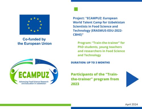 ECAMPUZ project presents the “Train-the-trainer” program participants from 2023