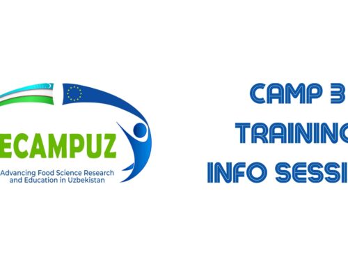 ONLINE INFORMATION SESSION ON CAMP 3 TRAINING